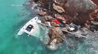 «Un exceso de confianza», la causa de la ristra de barcos varados tras la DANA en Formentera