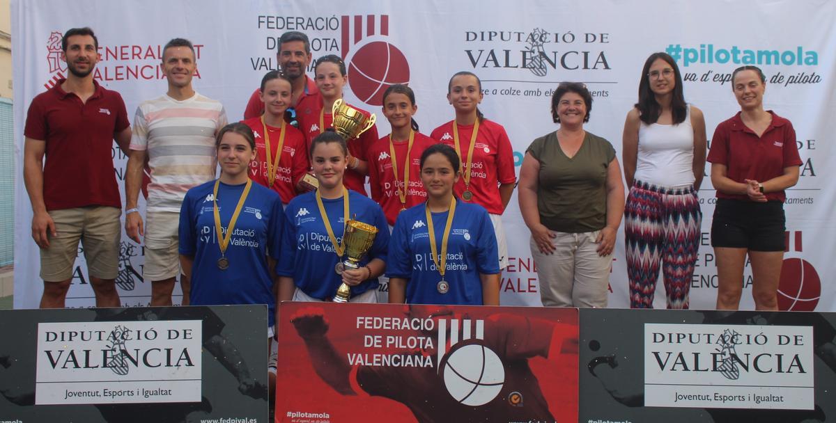 El campionat en 3ªB femenina va ser per al Genovés F.