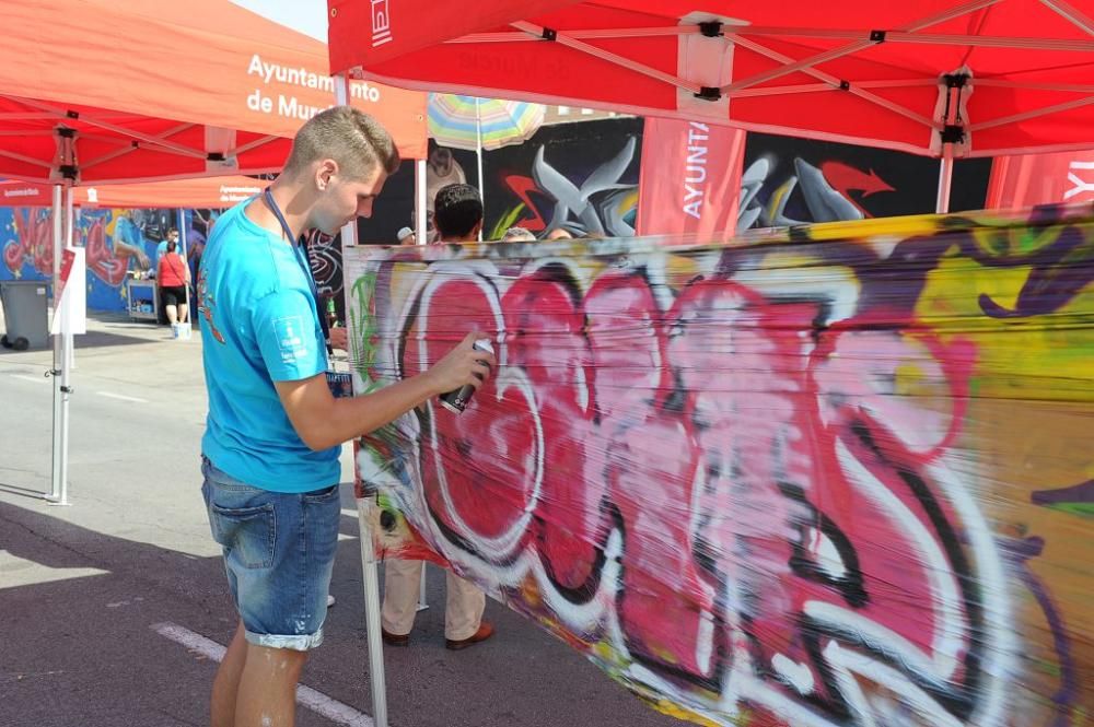 Las antiguas cocheras de Latbus acogen la I Grafiti Jam