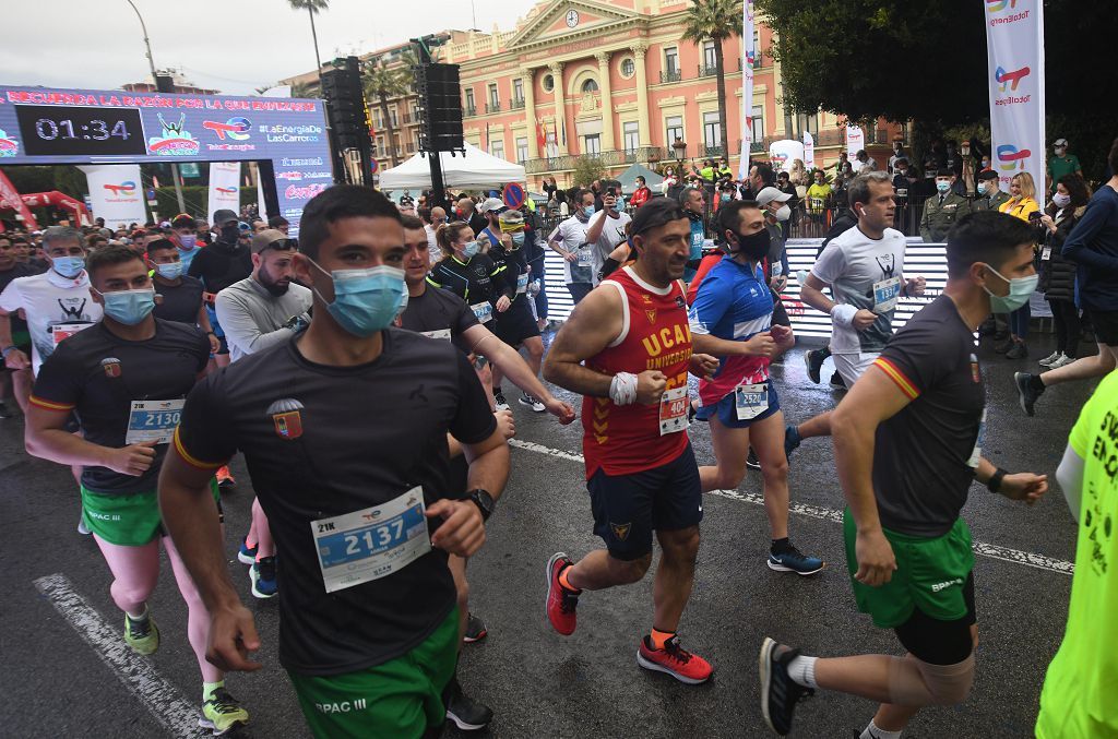 Así fue la salida de la maratón y la media maratón de Murcia (II)