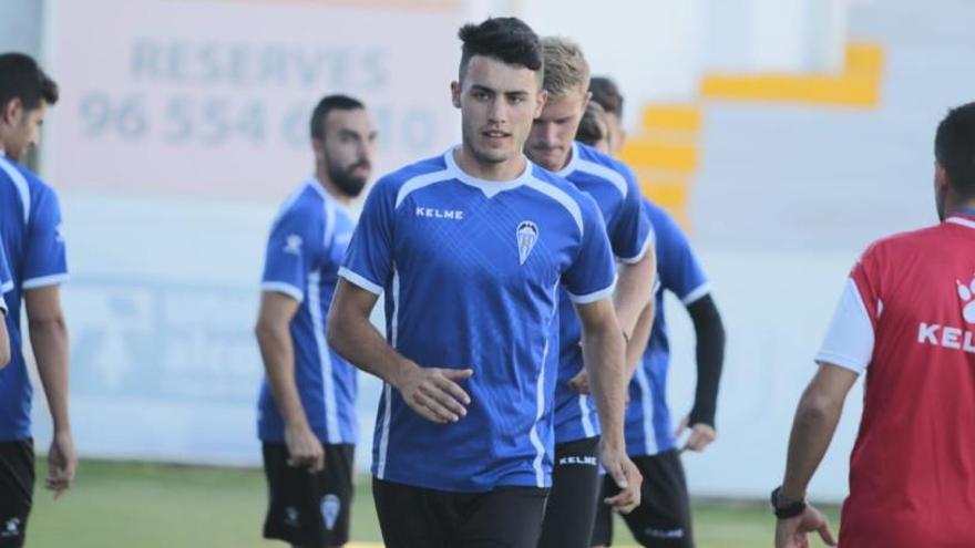 Primi ha entrenado esta tarde con el Alcoyano