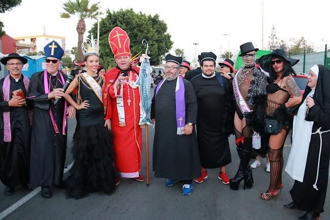 Carnaval de Maspalomas 2017: Fiesta de Carnaval en Playa del Inglés y Entierro de la Sardina