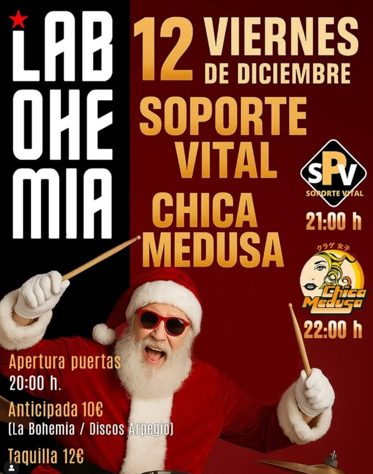 Soporte Vital + Chica Medusa