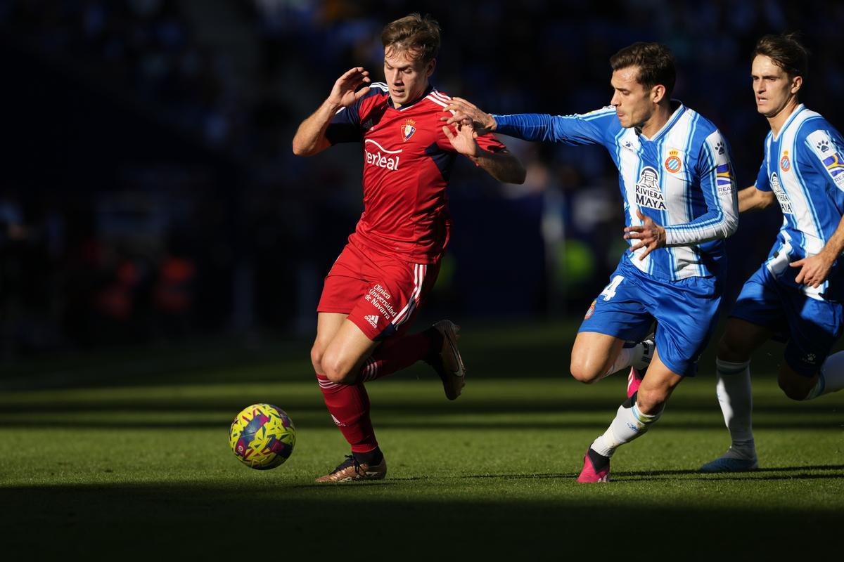 Resumen, goles y highlights del Espanyol 1 - 1 Osasuna de la jornada 20 de LaLiga Santander