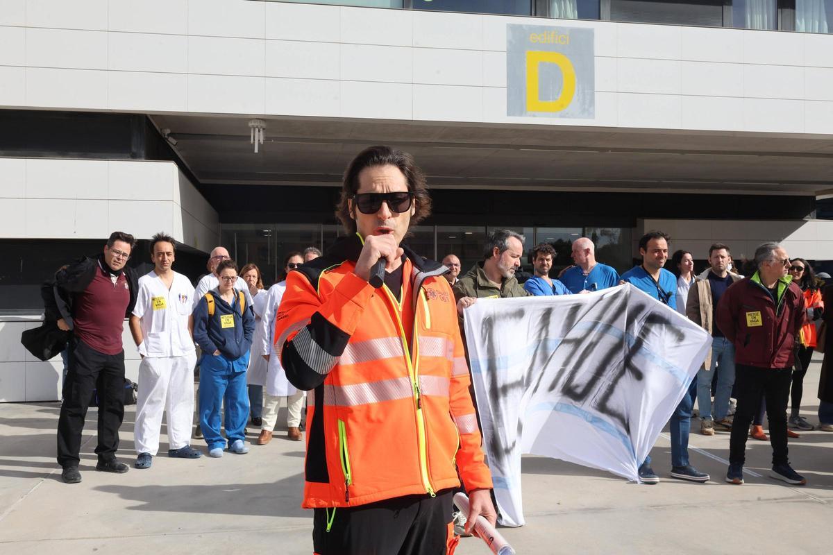Todas las imágenes de la primera jornada de huelga de médicos en Ibiza