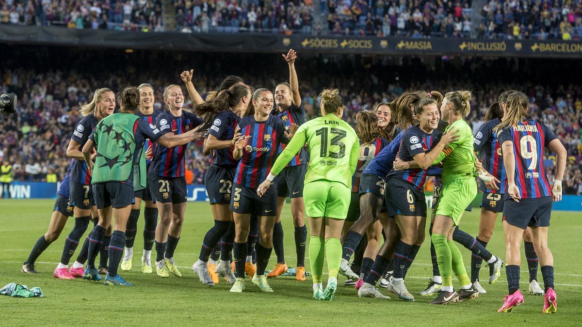 El Barça femenino se clasifica para la final de la Champions