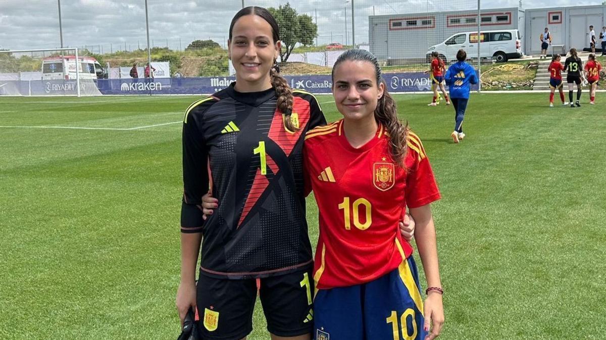 Rocio Pardo y Claudia Tendillo, convocadas con la Selección española sub-16