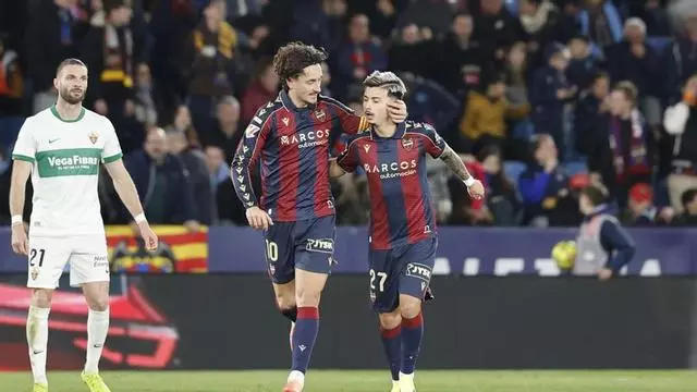 Resumen, goles y highlights del Levante 3 - 2 Elche CF