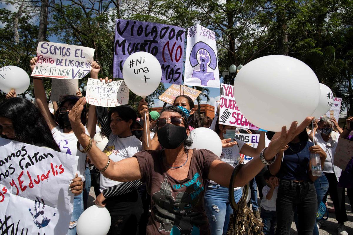 Protestes a Veneçuela per l’augment d’assassinats masclistes