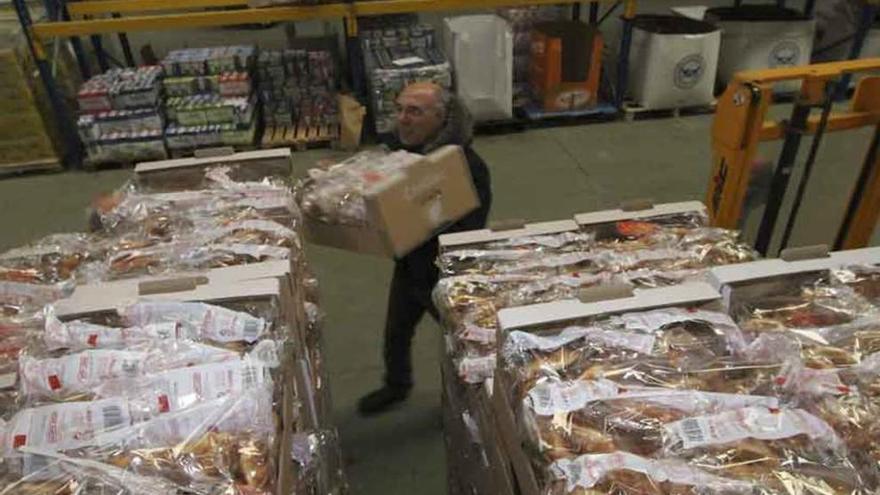 El Banco de Alimentos reparte 70 toneladas de comida en el semestre