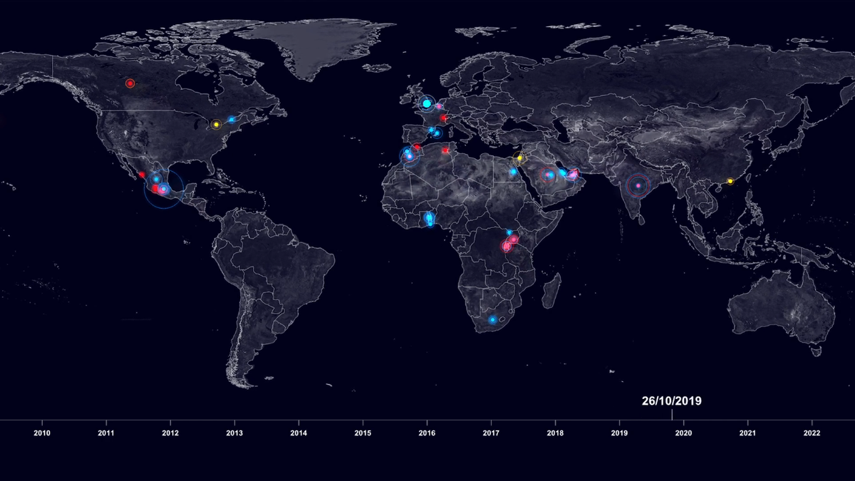 España, en el mapa de los hackeos realizados con el programa de ciberespionaje Pegasus