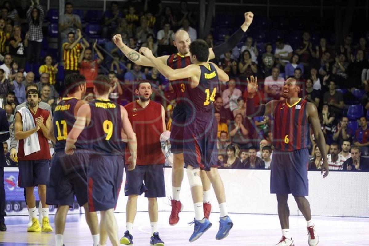 Las imágenes del FC Barcelona - Guipuzkoa Basket