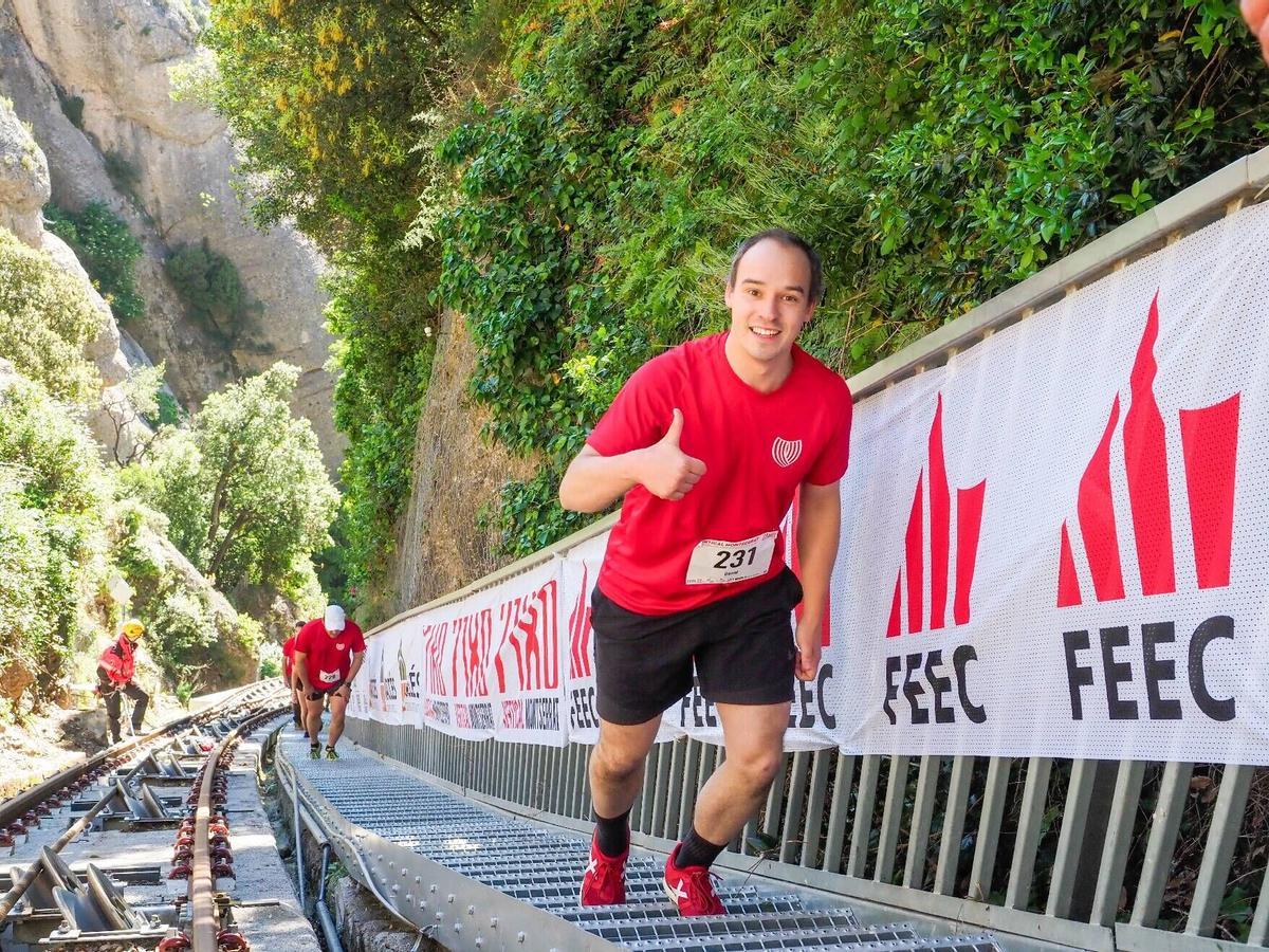 Les millors fotos de la vuitena edició de la Cursa Vertical de Montsrerat 2026