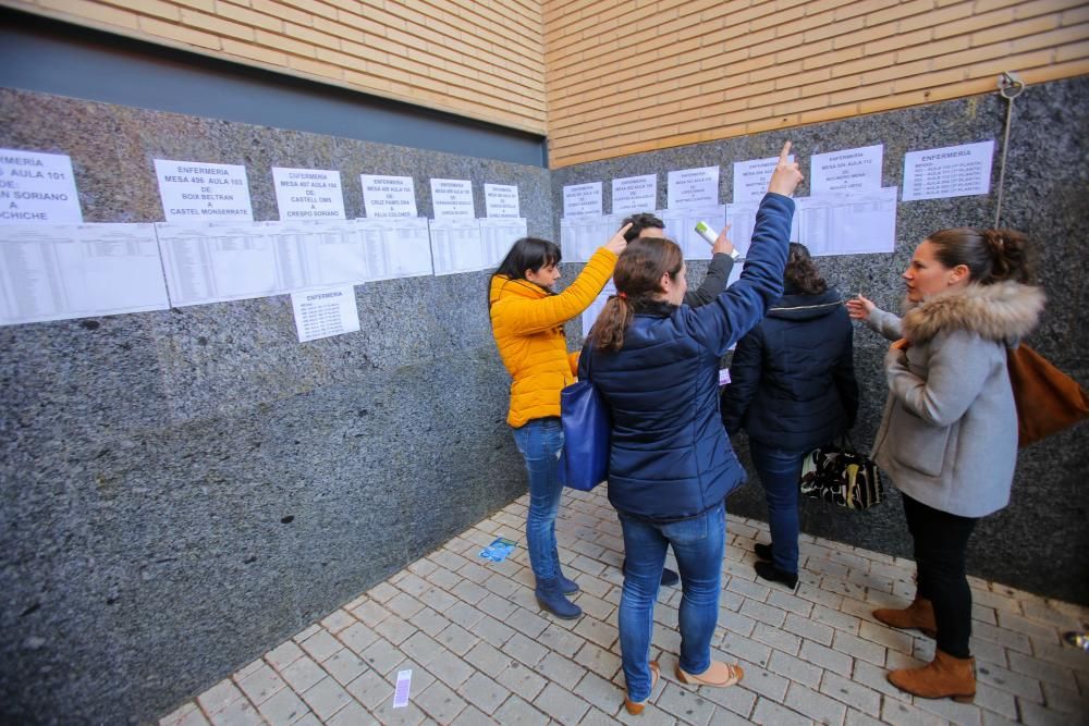 Examen de MIR y otras especialidades en Valencia