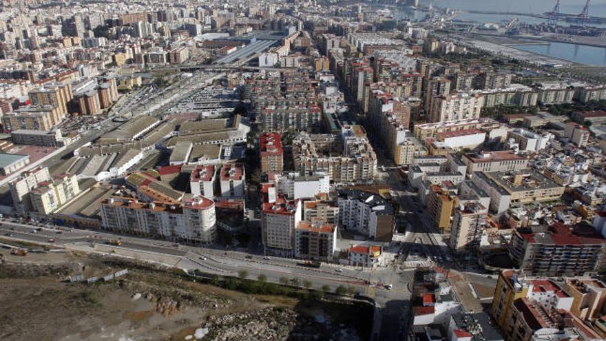 Imagen aérea de la ciudad.