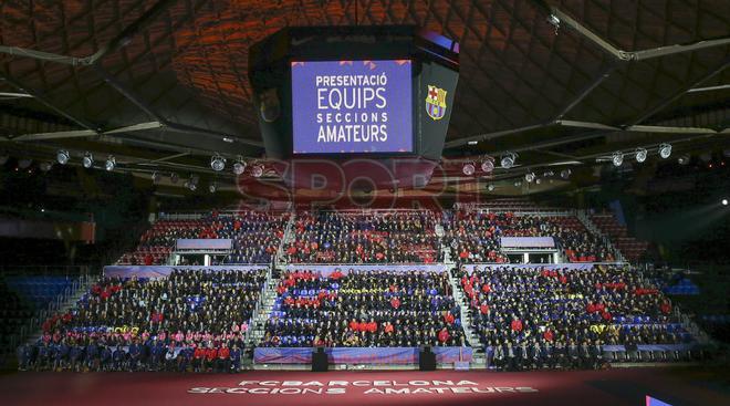 Presentación Secciones amateurs Fc Barcelona