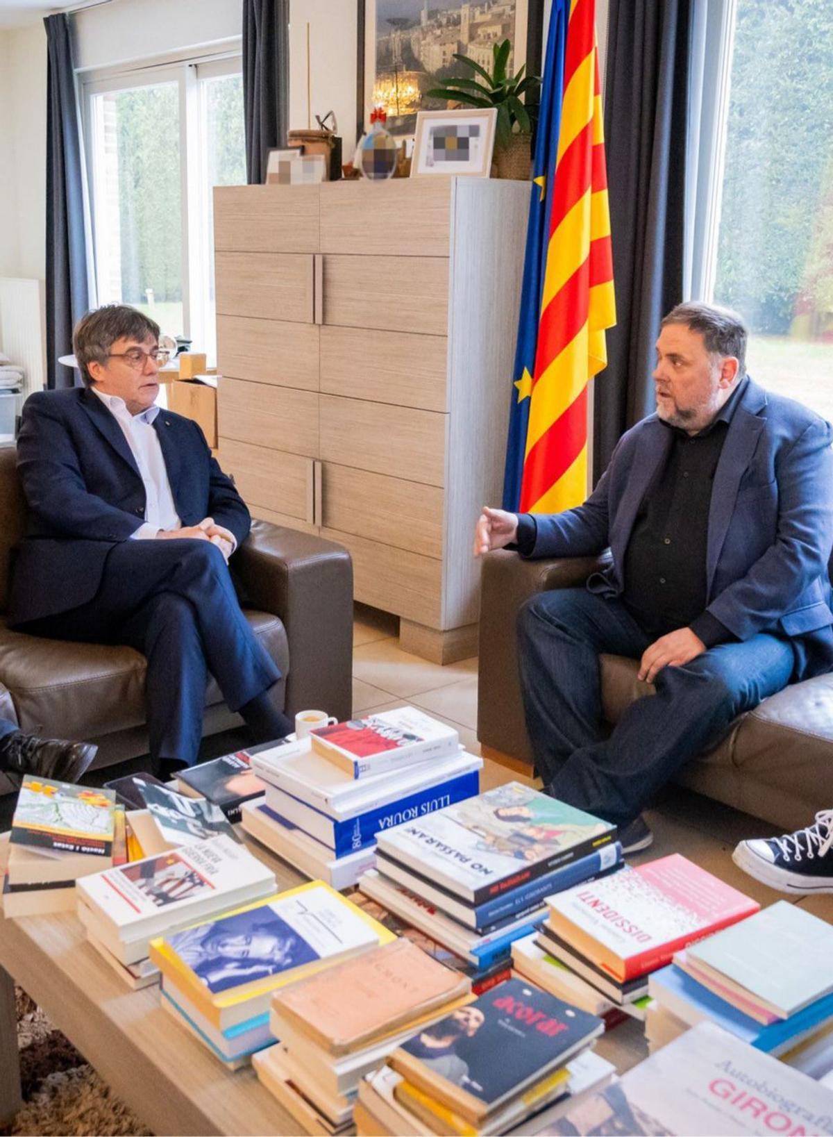 Junts dona per fet que Puigdemont i Junqueras parlaran de finançament