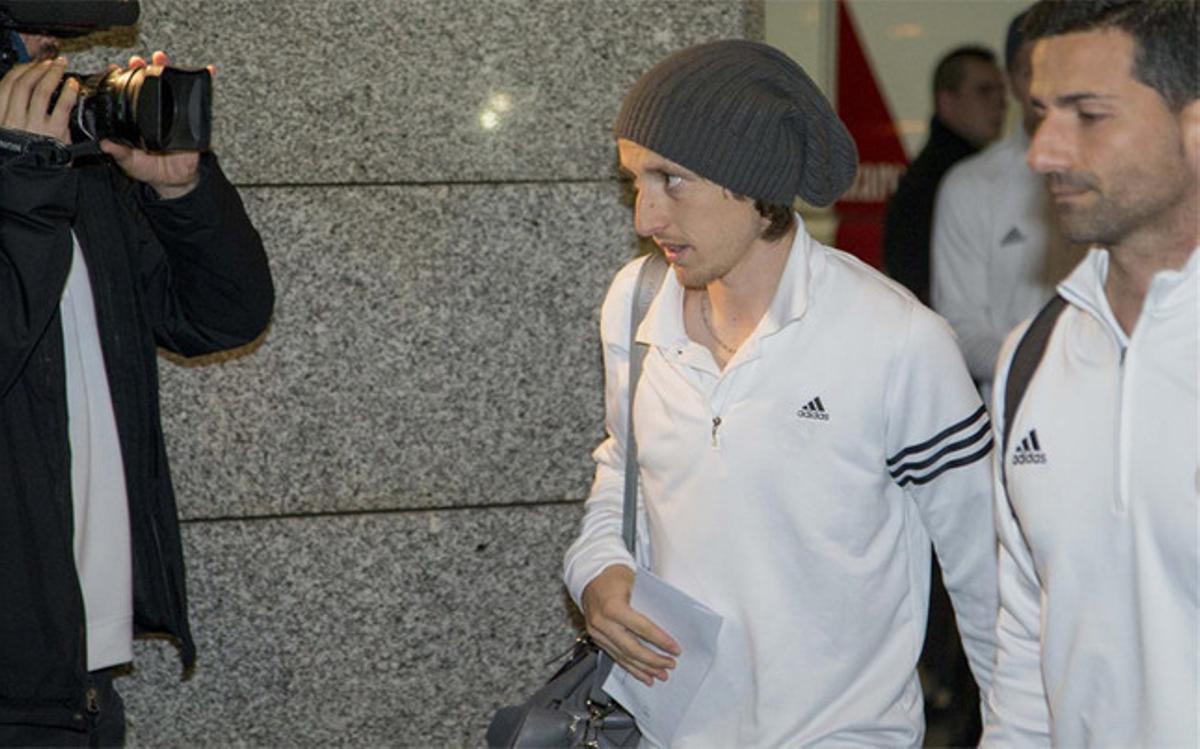 El Real Madrid llega a Barcelona El Real Madrid llega a Barcelona