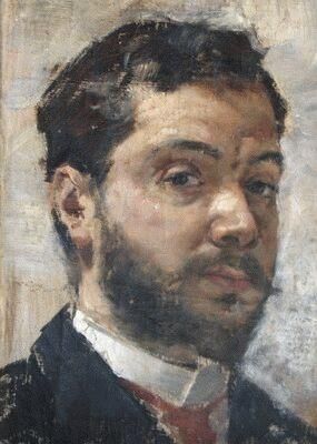 Autorretrato de Vicente Marco.