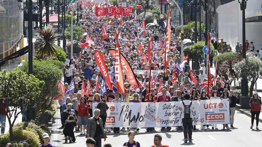 El Primero de Mayo clama por los salarios