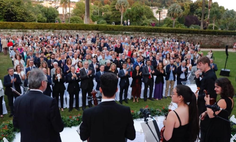 Las imágenes del acto institucional del Día de Galicia en Vigo