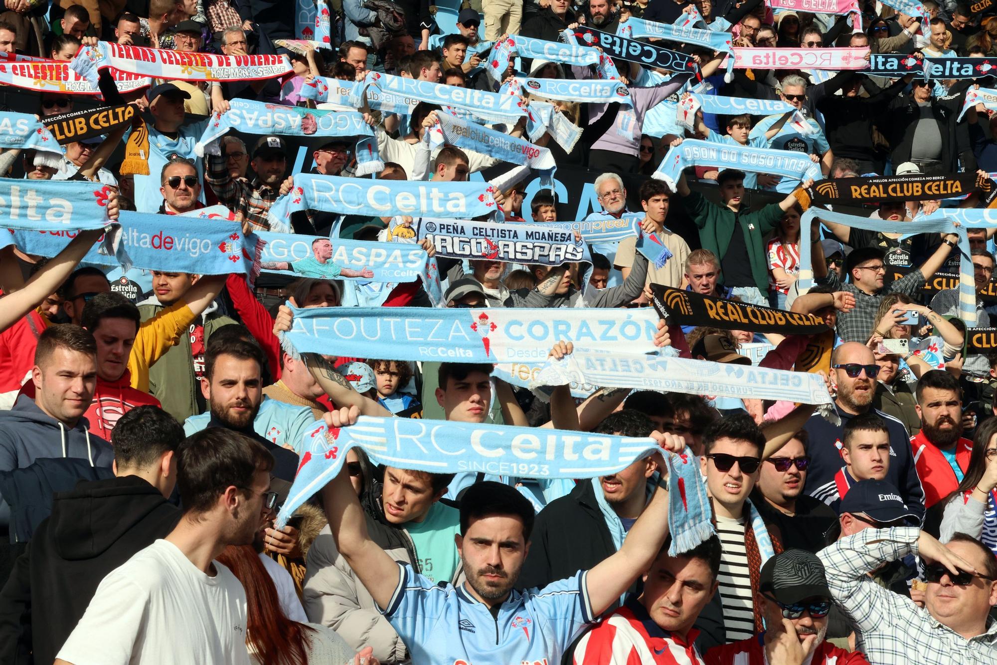 Las mejores imágenes del Celta-Atleti