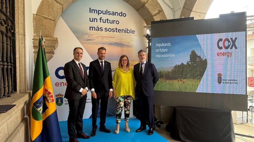 Jaraíz de la Vera, sede de un proyecto fotovoltaico pionero en Extremadura para reducir la contaminación y ahorrar luz