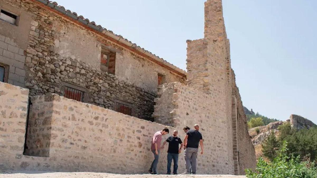 La segunda fase de restauración del acueducto de Morella ya ha concluido y aporta estabilidad a este elemento patrimonial.
