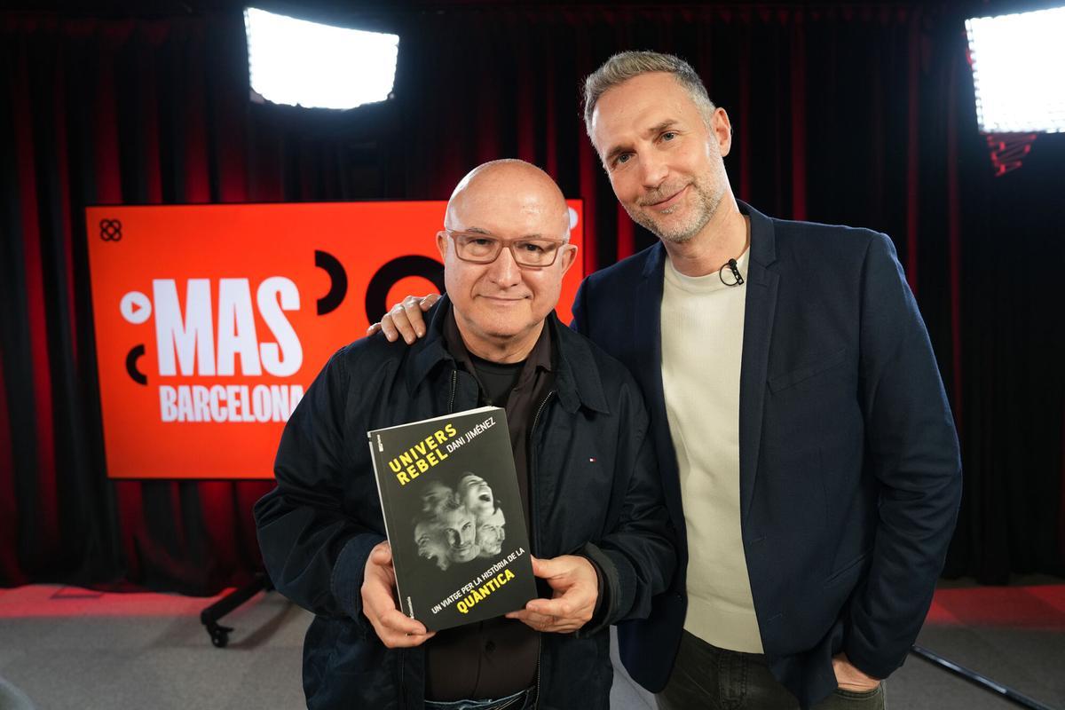 Sergi Mas y Dani Jiménez en el estudio de El Periódico.