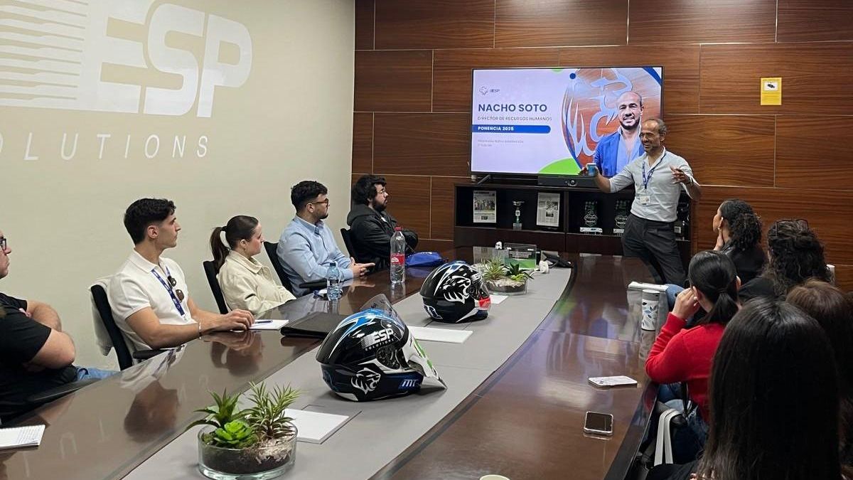 Ignacio Soto, director de Organización y Personas del grupo, durante una charla.