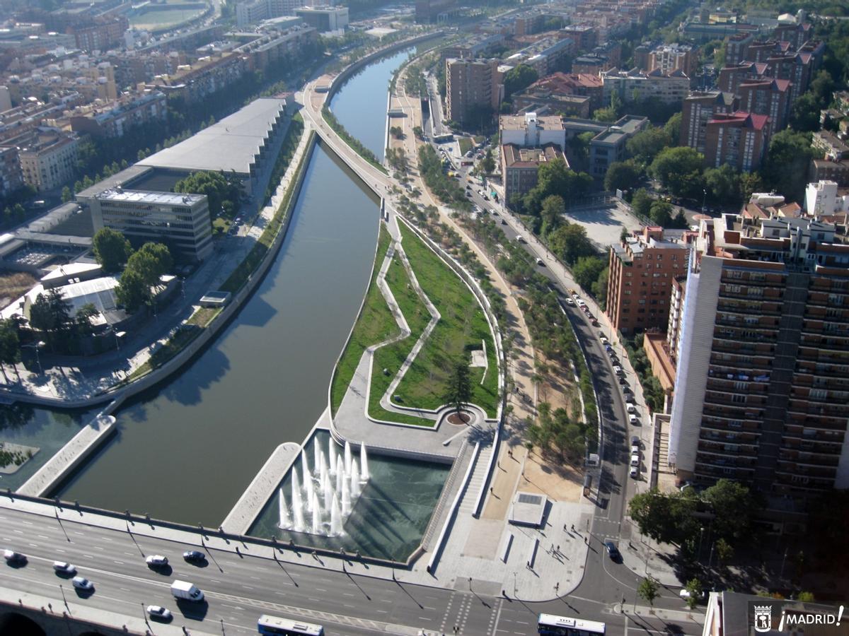 Y el mismo puente, después