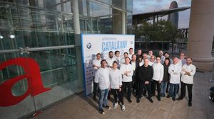 Els cuiners a la {Gala} del Català de {lany}