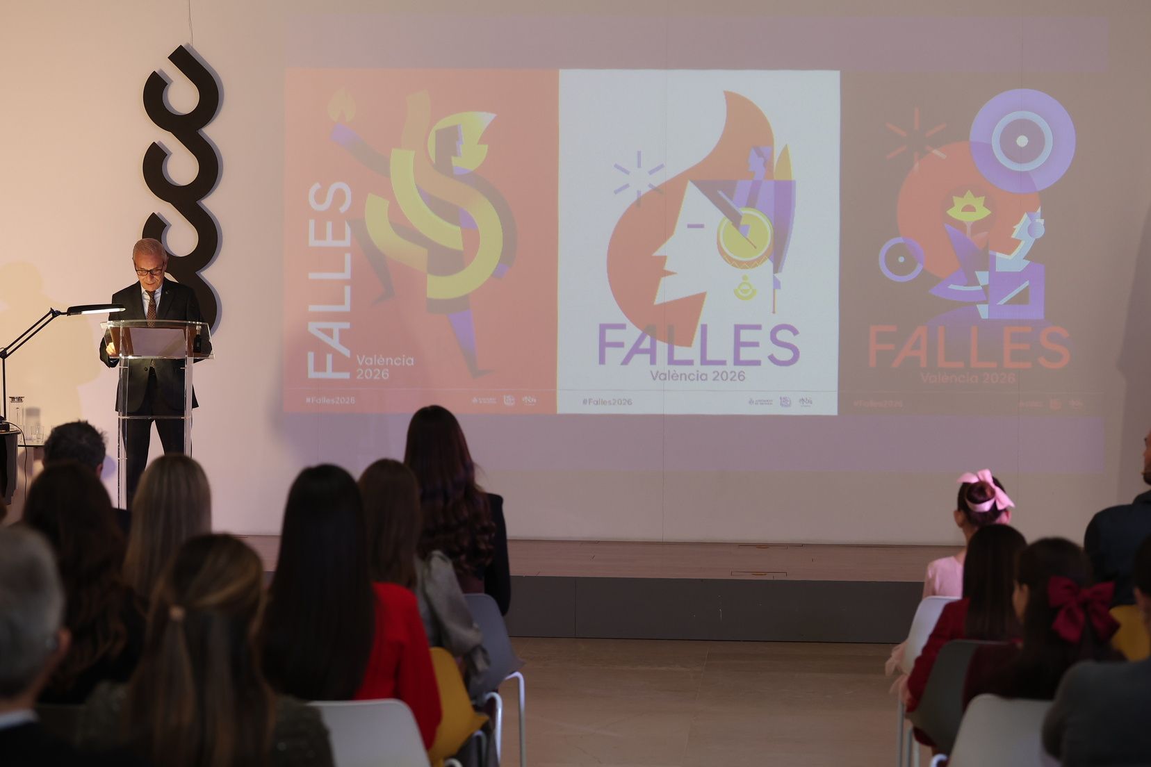 Presentación de la Imagen Gráfica de las Fallas 2026, en imágenes