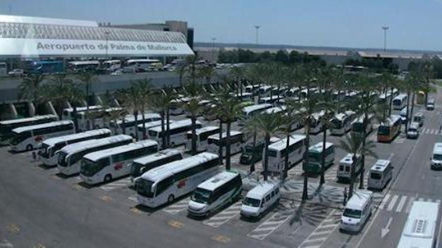 Der Flughafen von Palma de Mallorca.