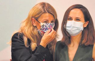 Díaz blinda a Podemos en el Gobierno y confía en esquivar a Calviño