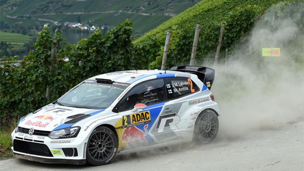 Latvala, líder de Rally de Alemania