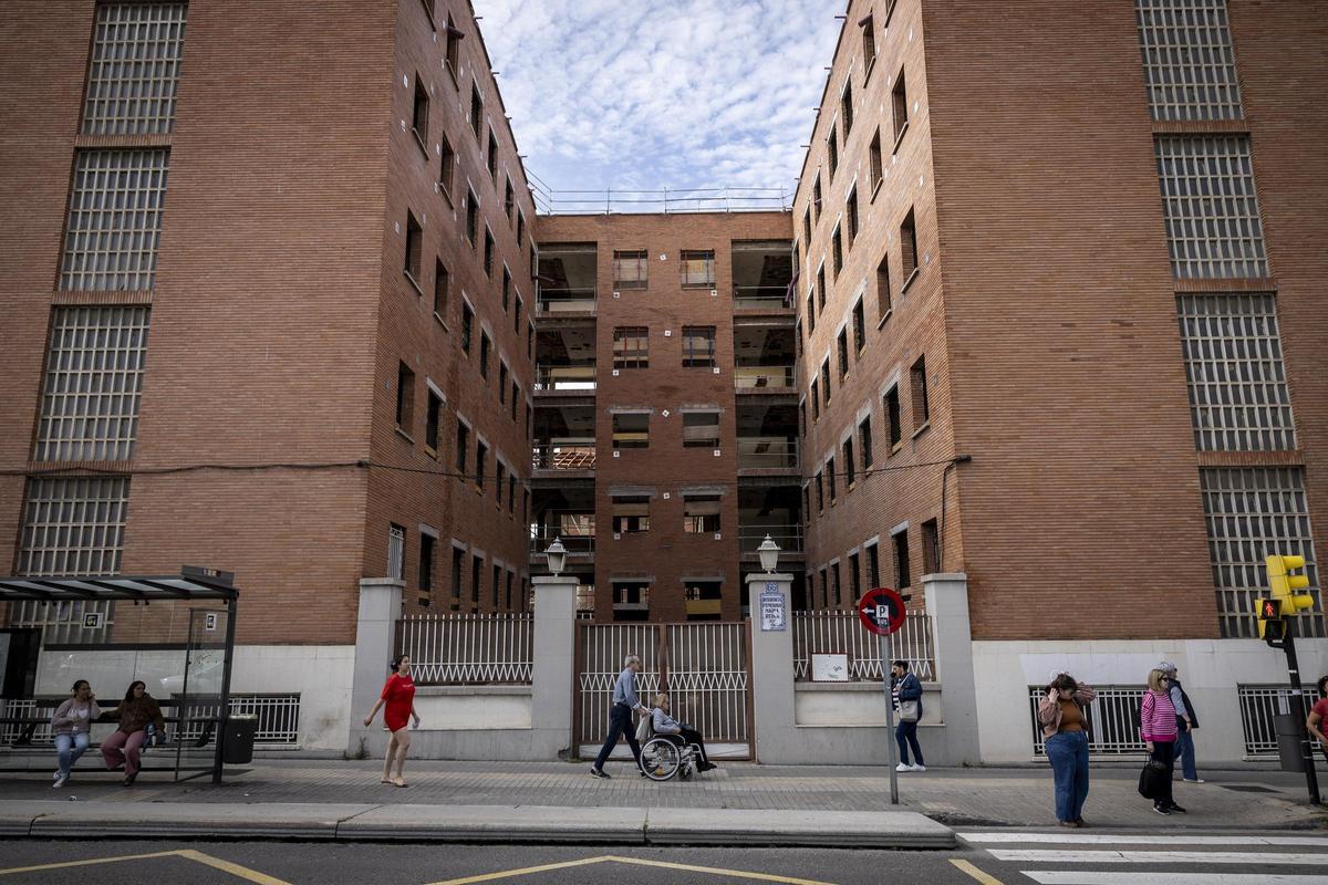 Imagen de las obras en la residencia de María Reina.