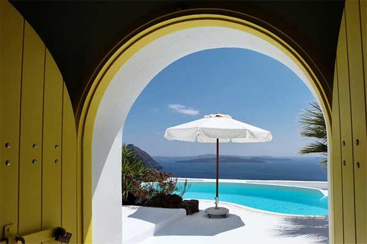 Premio a la Excelencia al Hotel más Romántico: Astra Suites, Grecia.
