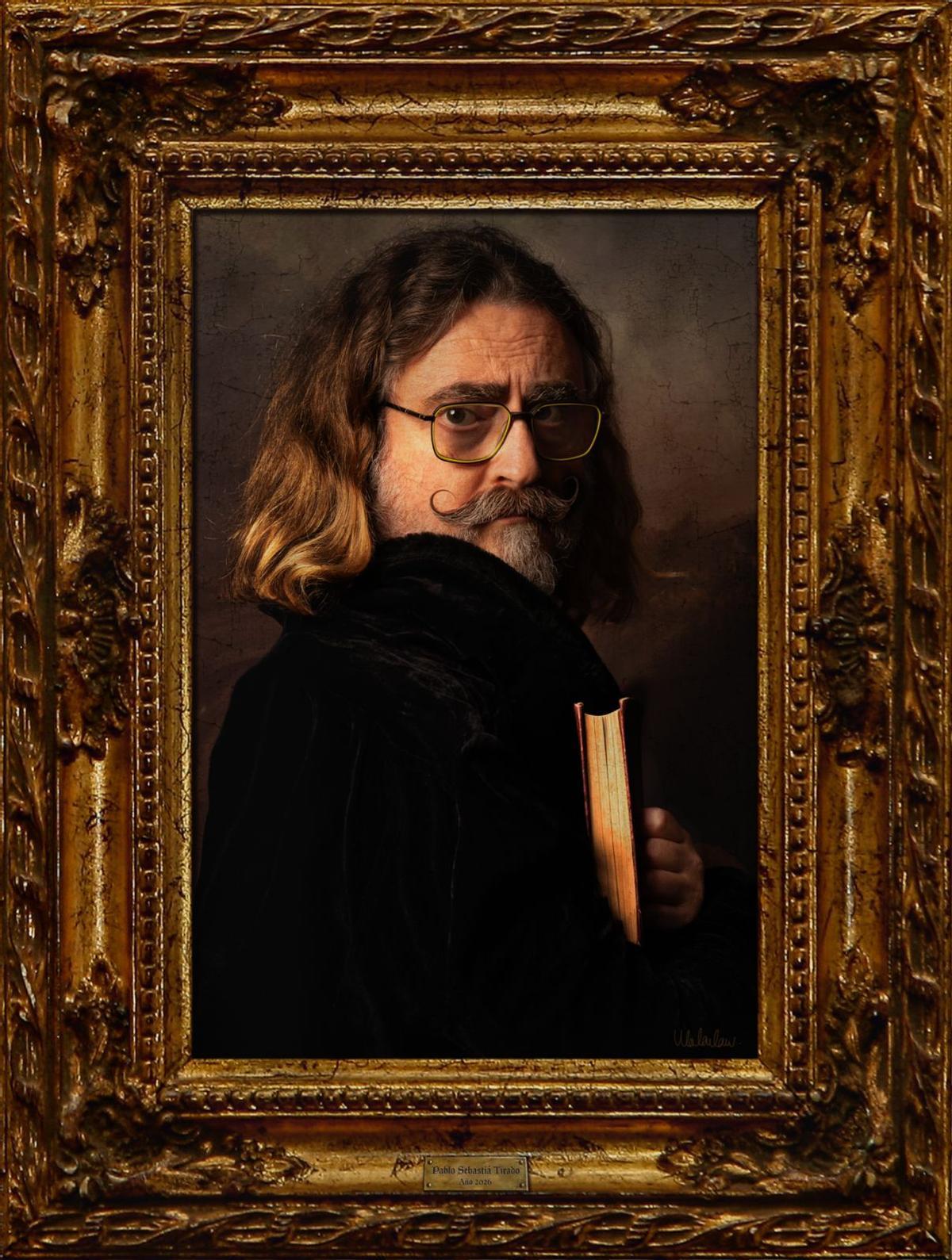 Una de las imágenes promocionales de la nueva novela de Pablo Sebastiá.