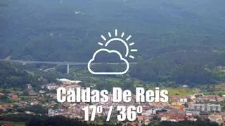 El tiempo en Caldas de Reis: previsión meteorológica para hoy, martes 18 de agosto