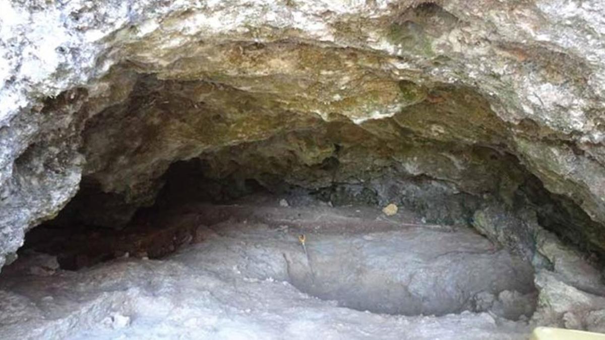 Una de las cuevas del sitio arqueológico de Bouffia Bonneval, en municipio francés de La Chapelle-aux-Saints.