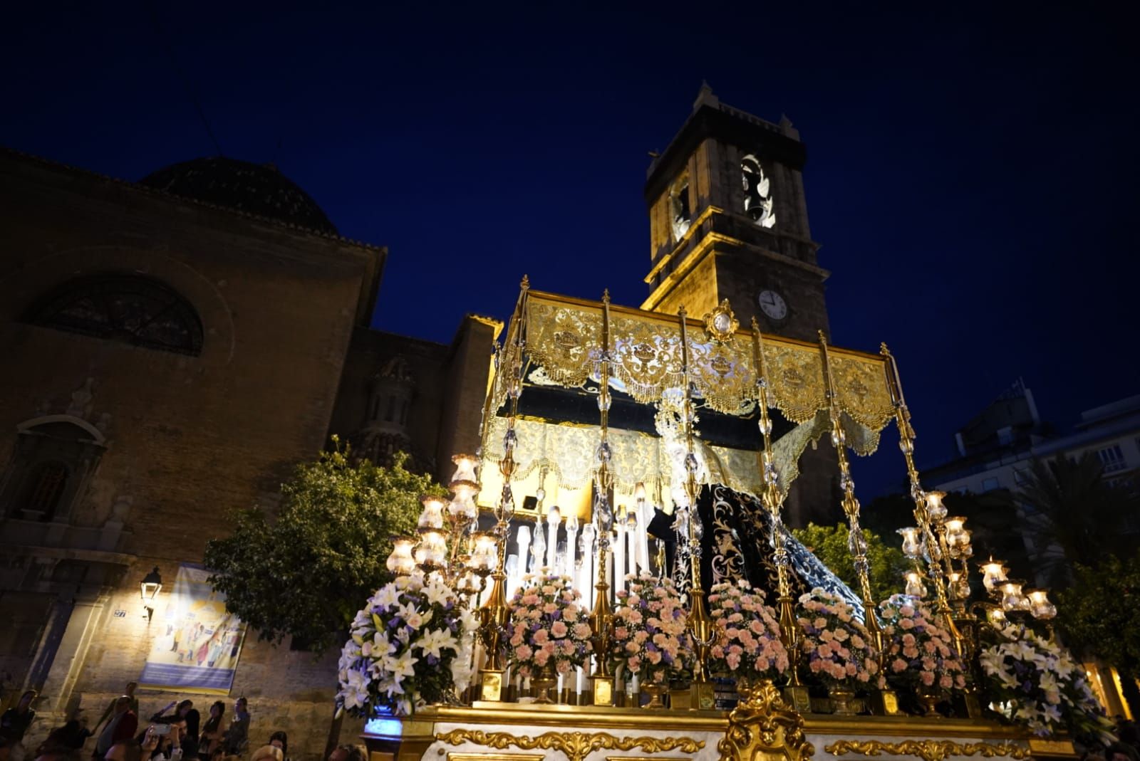 Procesión de la Dolorosa del Grao en la Semana Santa Marinera de València