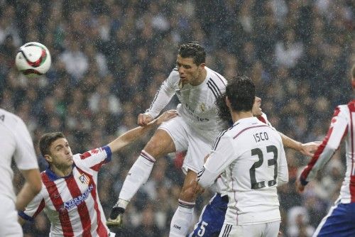 Imágenes del partido de vuelta de octavos de la Copa entre Real Madrid y Atlético.