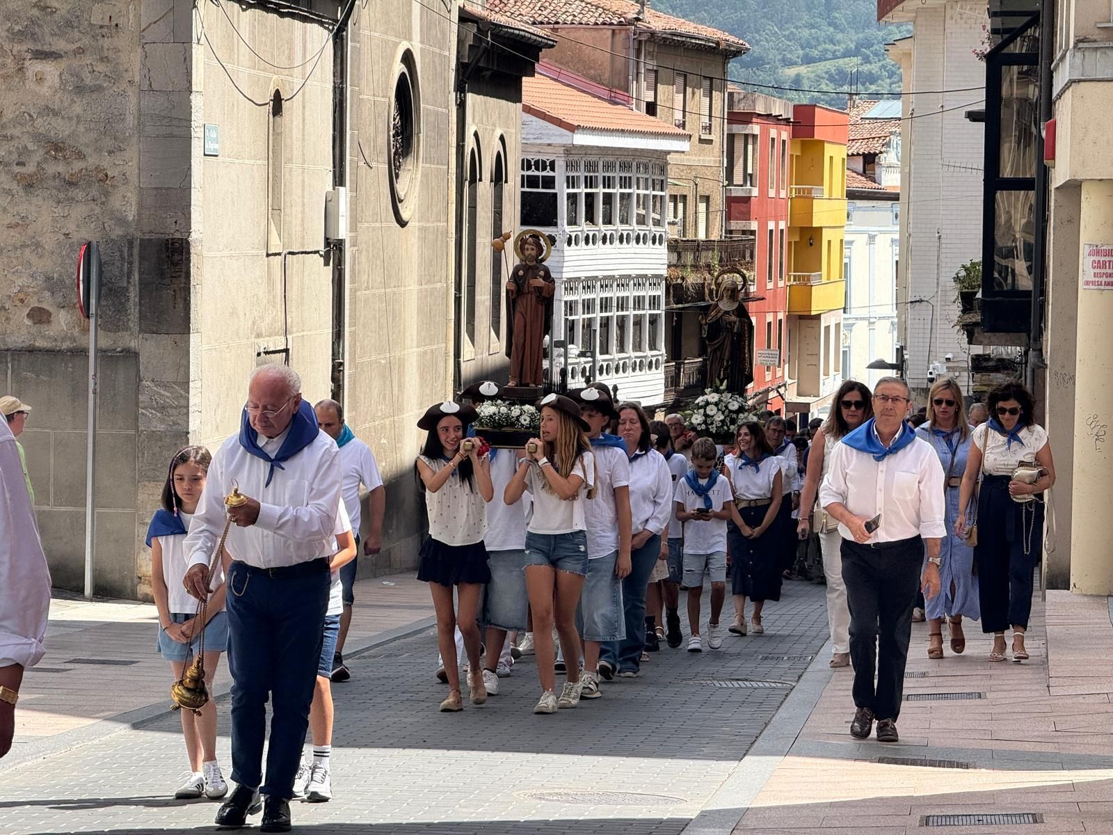 Así vivió Grado sus fiestas de Santiago