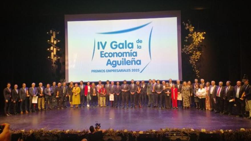 La economía aguileña muestra el potencial que tiene en su gala anual