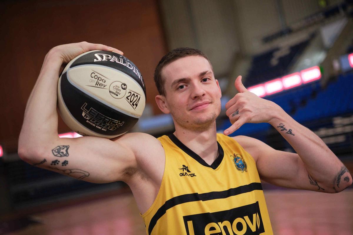 Kyle Guy, en su etapa en el CB Canarias.