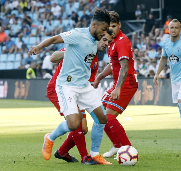 Las mejores fotografías del primer partido de Liga que midió a celestes y a pericos en Balaídos.