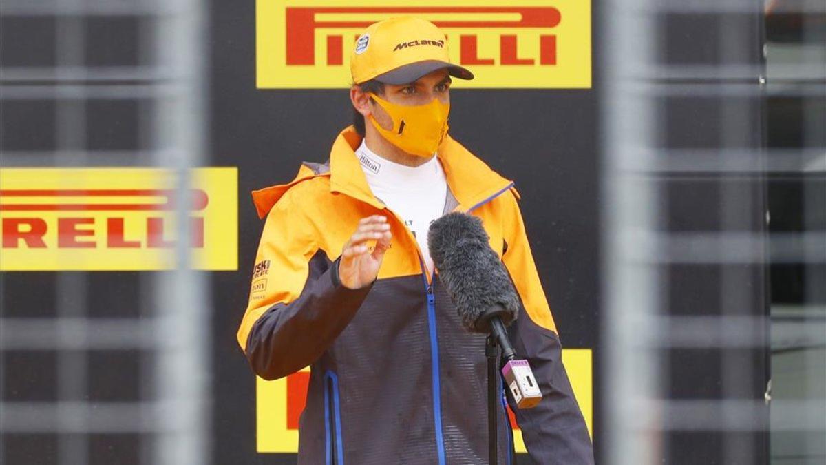 Sainz durante el GP de Estiria celebrado en Austria