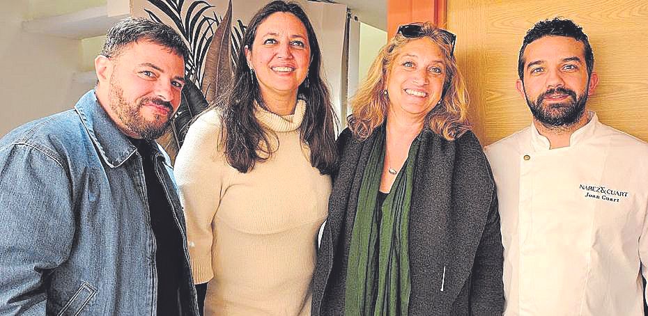 Toni Bustamante, Sonia Santandreu, Tiffany Blackman y Joan Cuart.