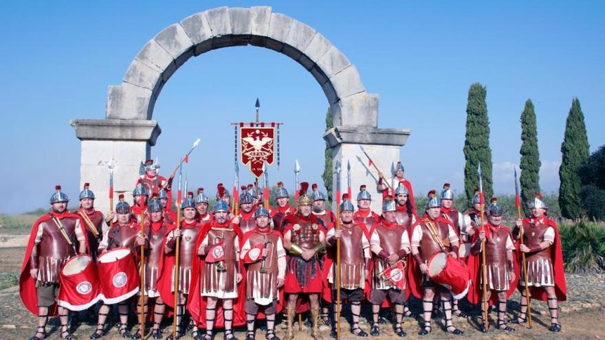 La Guàrdia Romana de la Sang de Vila-real visita Cabanes